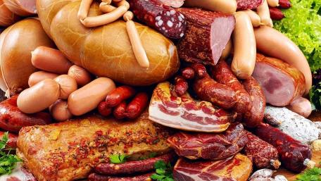 Savory Delights in a Meaty Feast wallpaper