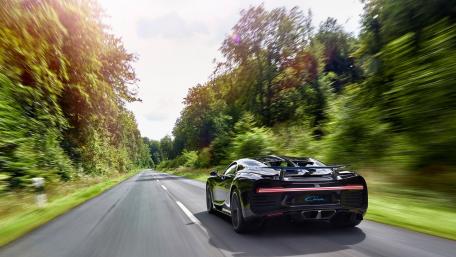 Sleek Power on an Open Road wallpaper
