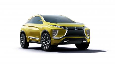 Futuristic Mitsubishi SUV Design in 4K Resolution wallpaper