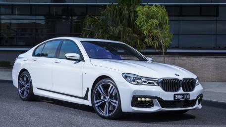 Sleek Luxury BMW Sedan Wallpaper wallpaper