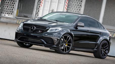 Sleek Black Mercedes SUV Wallpaper wallpaper