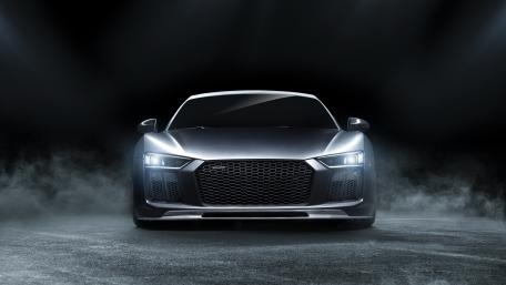 Sleek Dark Sports Car Wallpaper wallpaper