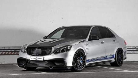 Sleek Silver Performance Car Wallpaper wallpaper