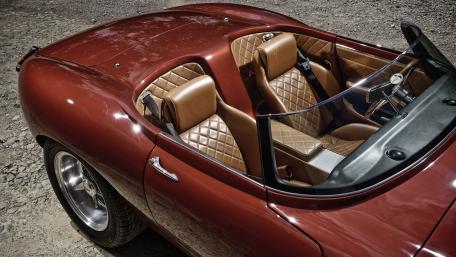 Classic Convertible Elegance in Rich Brown Tones wallpaper