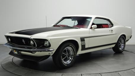 Classic Muscle Car Elegance wallpaper
