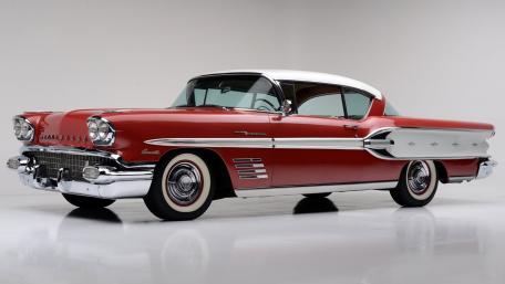 Classic Red Beauty on Display wallpaper