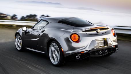 Sleek and Stylish Alfa Romeo 4C Wallpaper wallpaper