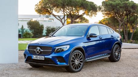 Sleek Blue Luxury SUV Wallpaper wallpaper