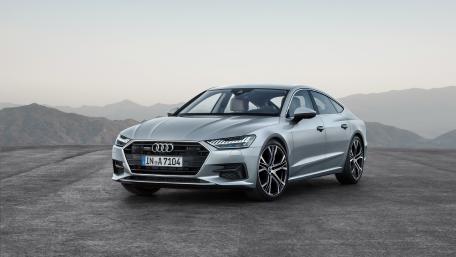 Sleek Audi A7 in Stunning 4K Landscape wallpaper