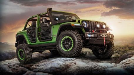 Vibrant Off-Road Adventure Jeep Wallpaper wallpaper