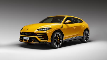 Bold Yellow Lamborghini Urus SUV Design Wallpaper wallpaper