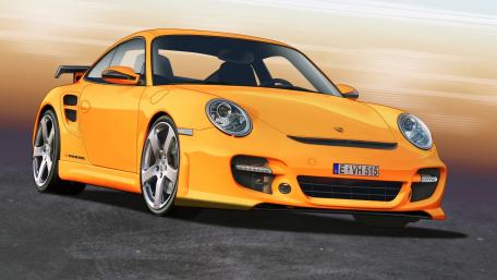 Vibrant Porsche Turbo for Car Enthusiasts wallpaper