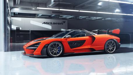 Vibrant McLaren Supercar Wallpaper wallpaper