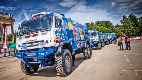 Rugged Trucks Ready for Adventure wallpaper