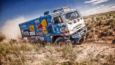Rugged Adventure on the Racing Track wallpaper