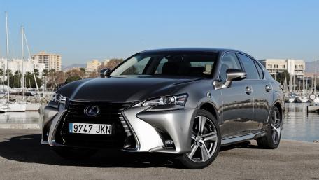 Sleek Lexus Car by the Marina wallpaper