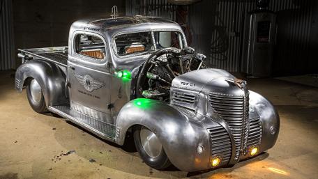 Vintage Truck with a Modern Twist wallpaper