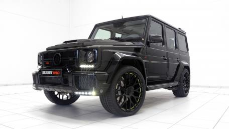 Sleek Black Brabus G-Class in 4K Quality wallpaper