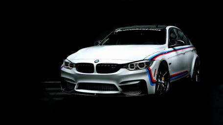 Sleek BMW in Stunning 4K Wallpaper wallpaper