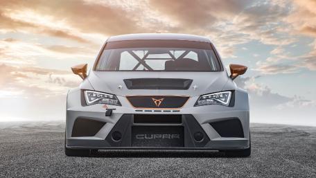 Dynamic and Bold CUPRA Race Car Wallpaper wallpaper