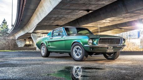 Vintage Elegance of the Classic Mustang wallpaper