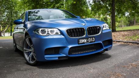Sleek Blue BMW Sport Car Wallpaper wallpaper