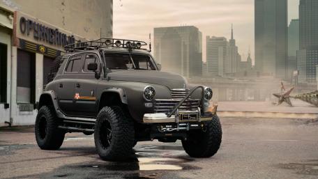 Rugged Performance Meets Urban Adventure wallpaper