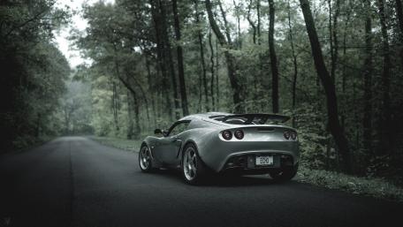 Sleek Automotive Elegance in Nature's Embrace wallpaper