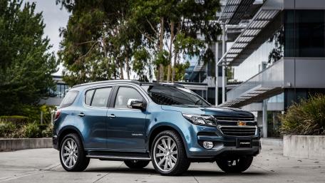 Sleek Blue SUV Ready for Adventure wallpaper