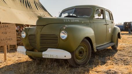 Classic Military Green Car Wallpaper wallpaper