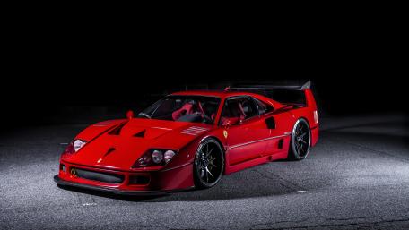 Red Ferrari F40 in Stunning Detail wallpaper