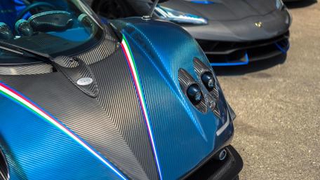 Sleek Carbon Fiber Dreams of Performance Cars wallpaper