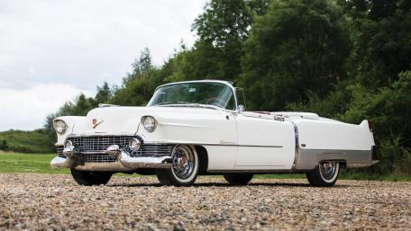 Classic Elegance of a Vintage Convertible Car wallpaper