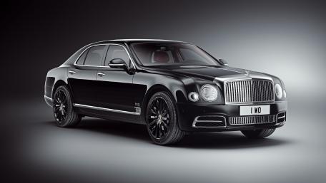 Sleek Black Luxury Car Wallpaper wallpaper