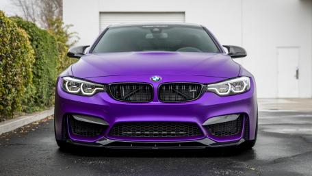 Stunning Purple BMW 4 Series Wallpaper wallpaper