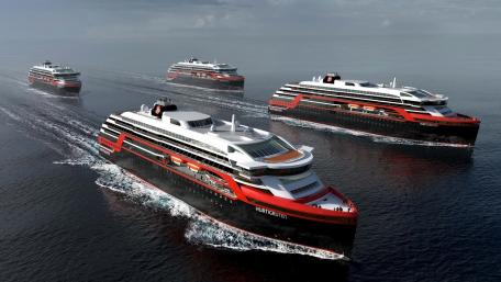 Innovative Fleet of Modern Expedition Ships wallpaper