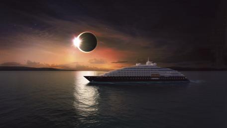 Enchanted Voyage Under the Eclipse wallpaper