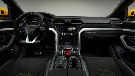 Sleek Lamborghini Interior Wallpaper for Car Lovers wallpaper