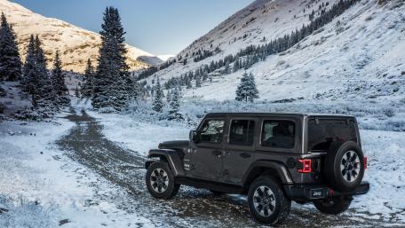 Winter Adventure with Jeep Wrangler wallpaper