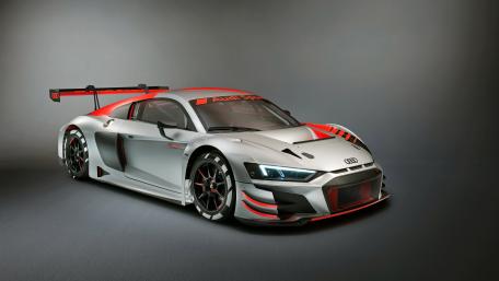 Sleek Audi R8 Race Car Wallpaper wallpaper