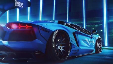 Lamborghini Aventador Liberty Walk Dream Vision wallpaper