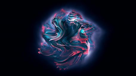 Fractal Luminescence in Abstract Motion wallpaper
