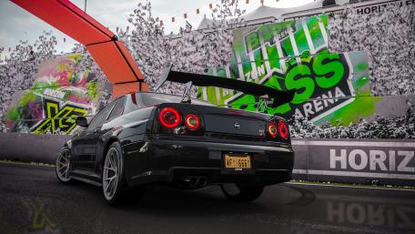 Nissan Skyline GT-R Midnight Drift wallpaper