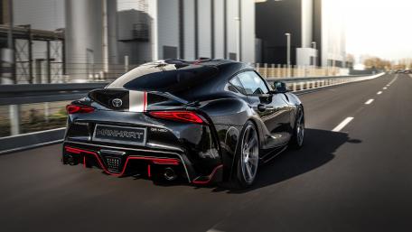 Toyota Supra Coupe in Urban Sprint wallpaper