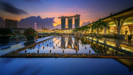 Marina Bay Sands, Singapore wallpaper