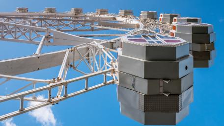 Detail of the Ferris wheel at Etxebarria Park wallpaper