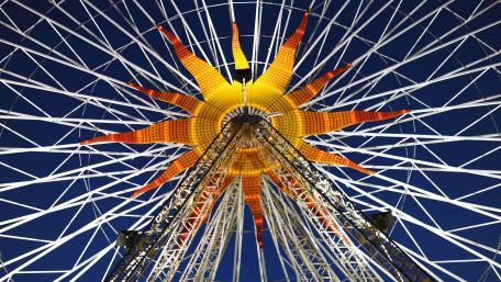 Ferris Wheel in Nice, France wallpaper