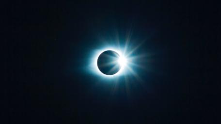 Total solar eclipse wallpaper