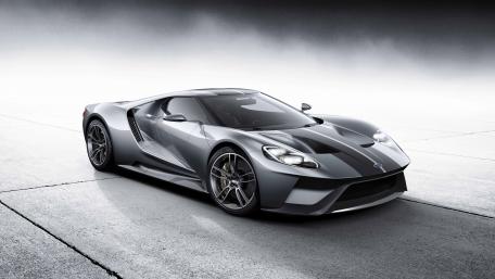 2017 Black Ford GT wallpaper