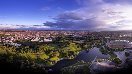 Munich landscape wallpaper